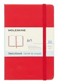 Купить Записная книжка Classic (для рисунков), Moleskine, Poket (красн) (QP014REN) (СВ групп) — Фото №1