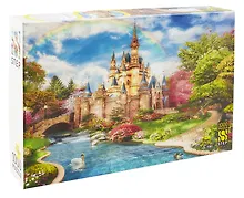 Купить Пазл 1000 элементов Step Puzzle "Сказочное королевство" (Панорама) — Фото №1