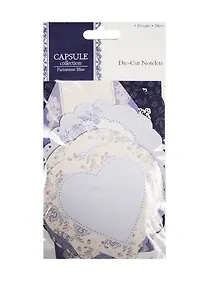 Купить Набор для скрапбукинга (на подложке) (в пакете) (6 дизайнов) (18шт) PARISIENNE BLUE — Фото №1