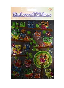 Купить Наклейки голографические Совы (11-02415-YYS-006) — Фото №1