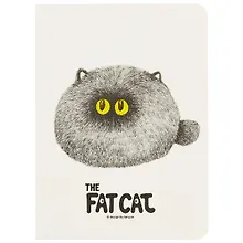 Купить Записная книжка «Fat cat», 24 листа, А6 — Фото №1