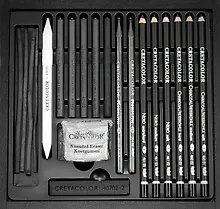 Купить Набор художественный "Black box", в деревянной коробке, CRETACOLOR — Фото №1