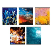 Купить Тетрадь в клетку Listoff, "Сквозь дождь", 96 листов — Фото №1