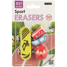 Купить Набор ластиков «Sport», 5 штук — Фото №1