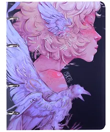 Купить Тетрадь на кольцах в клетку Listoff, "Крылья (Эксклюзив)", 100 листов — Фото №1