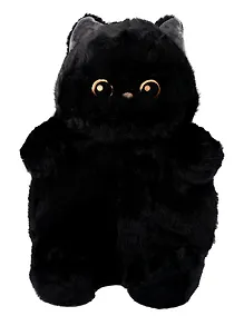 Купить Мягкая игрушка Кот с желтыми глазами (черный) (40см) (12-09602026-L3) — Фото №1