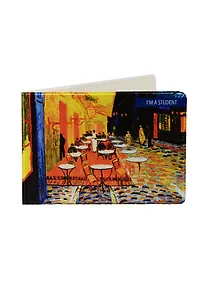 Купить Обложка для студенческого Винсент Ван Гог Ночное кафе — Фото №1