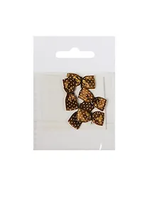 Купить Бантик из ленты (BR2410-4) (24х10мм) (ПЭ 100%) (5шт) (упаковка) — Фото №1