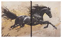 Купить Планинг датированный 2026 год, 64 листа, 175х105 мм "Наппа. Конь", кожзам — Фото №1