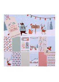 Купить Бумага д/скрапбукинга 15,2*15,2см, 12 дизайнов, 12 листов, двусторонняя A Very Merry Christmas — Фото №1