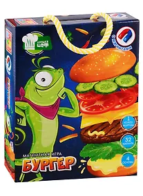 Купить Магнитная игра Vladi Toys Бургер — Фото №1
