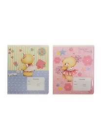 Купить Тетрадь 18л лин. "МАЛЕНЬКАЯ ПРИНЦЕССА" мел.картон, выб.УФ-лак, фольга, ассорти, Forever Friends — Фото №1