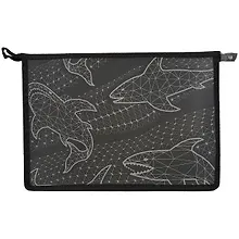 Купить Папка для тетрадей А4 "Акулы" 33*23*5см пластик, молния — Фото №1