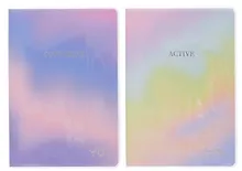 Купить Тетрадь 80л лин. "Joy" EVA, сшивка, в ассортименте, Yoi — Фото №1