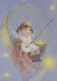 Купить Маленькие феи. Комплект из 10 почтовых открыток — Фото №1