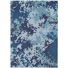 Купить Книга для записей А4 100л кл. "Синий хаки" 7БЦ, глянц.ламинация — Фото №1