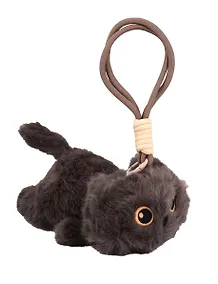 Купить Брелок Котенок серый (текстиль) (16см) (12-21082025-F21) — Фото №1