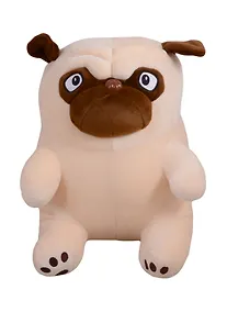 Купить Мягкая игрушка сердитый Мопс (30х20) — Фото №1