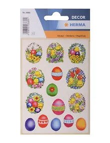 Купить HERMA Наклейки DECOR Пасхальные узоры 3689 — Фото №1