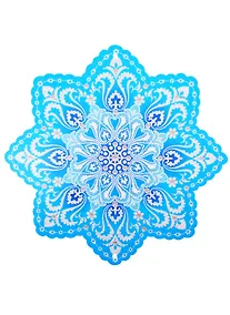 Купить Плакат вырубной А4 "Снежинка" — Фото №1