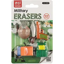 Купить Набор Ластики пазлы Military Army (блистер) (12-24335-QH8389) — Фото №1