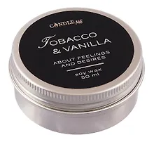Купить Свеча ароматическая в металлической коробочке Tobacco & Vanilla (50мл) — Фото №1