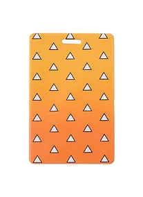 Купить Чехол для карточек вертикальный Аниме Паттерн, желтый — Фото №1