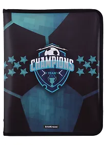 Купить Папка для тетрадей A4+ "Champions" молния с трех сторон, пластик, Erich Krause — Фото №1