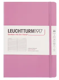 Купить Книга для записей A5 125л лин. "Medium" тв.обложка, цвет пыльная роза, Leuchtturm1917 — Фото №1