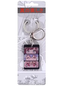 Купить Брелок Аниме Глаза (Сёдзё) (акрил) (3х5) — Фото №1