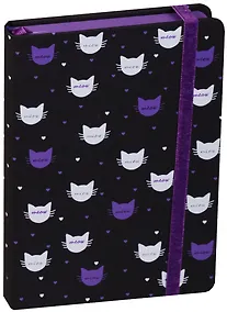 Купить Ежедневник недатированный "СОФТ-ТАЧ. Ночные коты" — Фото №1