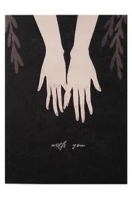 Купить Открытка одинарная "with you" — Фото №1