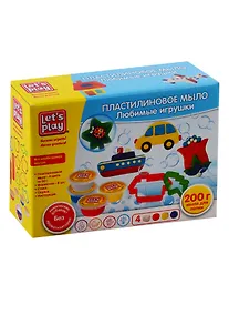 Купить Набор для творчества ТМ Lets Play Пластилиновое мыло. Любимые игрушки, 19 см. — Фото №1