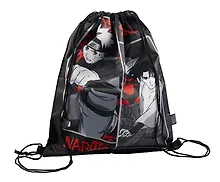 Купить Мешок для сменной обуви "Naruto" 38*48см, черный, полиэстер — Фото №1