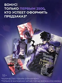 Купить Поднятие уровня в одиночку. Solo Leveling. Том 13 (вебтун) + мерч — Фото №1