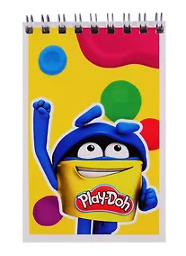 Купить Блокнот А7 40л кл. "Play Doh" даблспираль, полн.УФ-лак — Фото №1