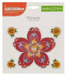 Купить Наклейки декоративные. 3D. Цветок. в ассортименте. -Китай: 2-292 448956 — Фото №1