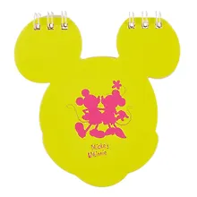 Купить Блокнот, Полиграфиздат, Disney/Дисней Mickey & Minnie" , А7, 60 листов, вырубка, на спирали" — Фото №1