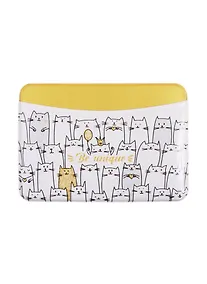 Купить Чехол для карточек горизонтальный Be unique (коты) (глиттер) (ДКГ2020-45) — Фото №1