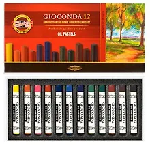 Купить Набор масляной пастели для художников Koh-I-Noor, Gioconda" 12цв. в картоне 8352/12" — Фото №1