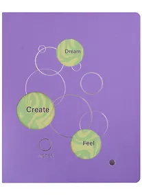 Купить Тетрадь в клетку Listoff, "Total Lilac. Bubbles", 48 листов, в ассортименте — Фото №1