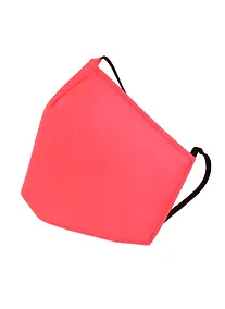 Купить Маска защитная для лица (220х145мм) (р-р L) (спанбонд) (красная) — Фото №1