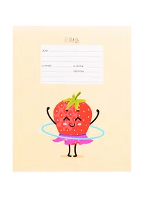 Купить Тетрадь в клетку Listoff, "Летнее настроение", 18 листов, в ассортименте — Фото №1