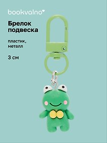 Купить Брелок-подвеска Лягушонок (3см) (пластик/металл) (12-202509-YSK-10) — Фото №1