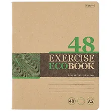 Купить Тетрадь в линейку Hatber, "Экобук", 48 листов, в ассортименте — Фото №1