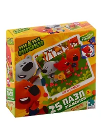 Купить Пазл Оригами, МиМиМишки 25эл., поле (220х220)+карточка с магнитом — Фото №1