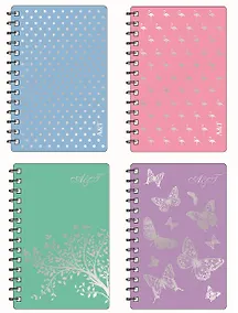 Купить Записная, телефонная книжка, Феникс+ 85*129мм 72л Ассорти, пластиковая обложка на спирали 42685 — Фото №1