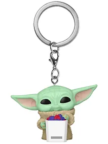Купить Брелок Funko Pocket POP! Star Wars M & G Grogu with Snack 90454 — Фото №1