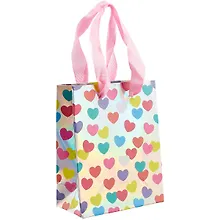 Купить Пакет А6 14,5*11,5*6 "Сердечко" жен., бум.мат.ламинат — Фото №1