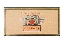 Купить Арт Дизайн Конверт для денег 23 Февраля/Мужской код 820Ф — Фото №1